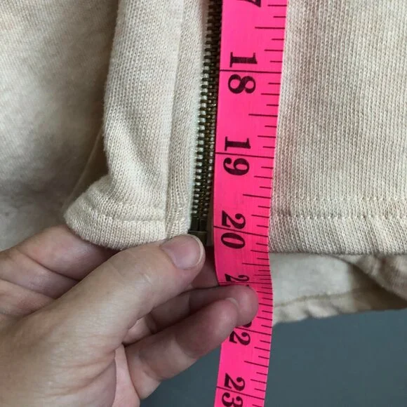 💕 Roxy boho full zip hooded sweater cream Medium - Picture 8 of 11